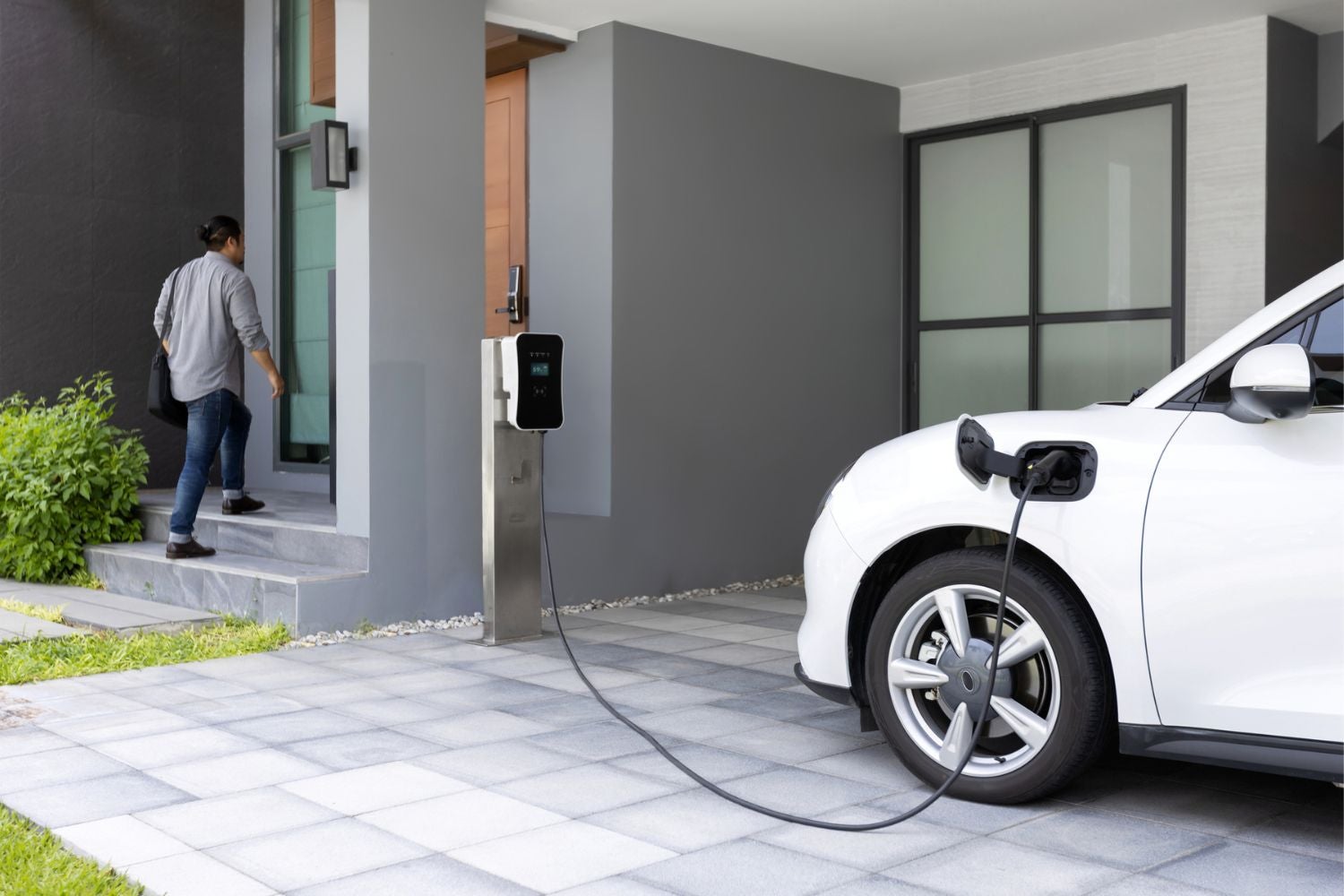 EV charging station home