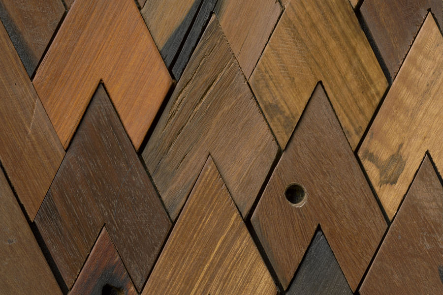 reclaimed wood natural stone luxury home