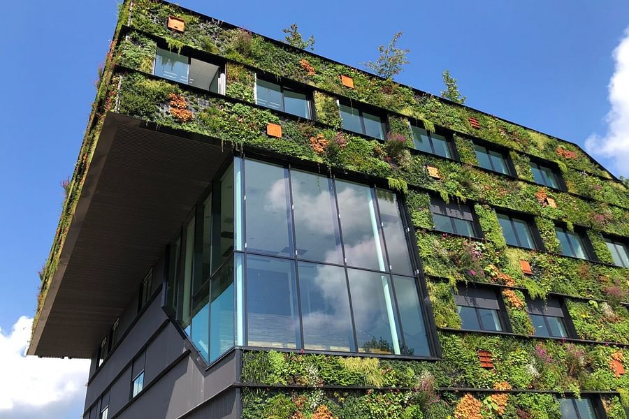 LEED certified residential building