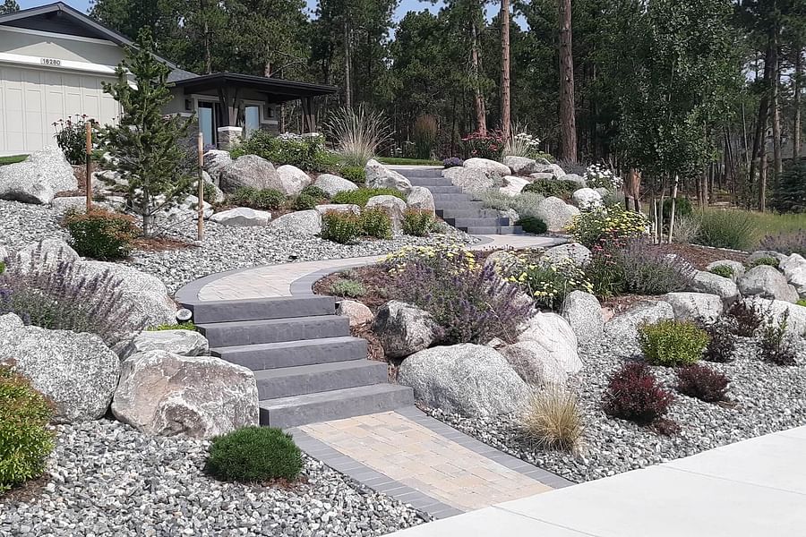 organic luxury landscape