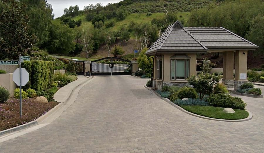 Scenic view of Mont Calabasas Gated Community