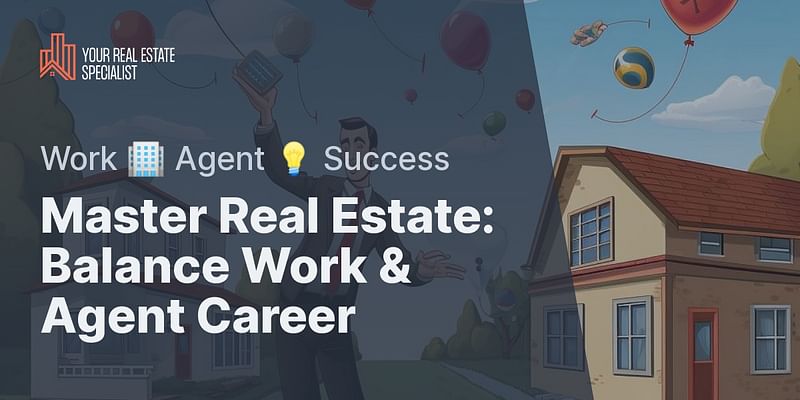 Master Real Estate: Balance Work & Agent Career - Work 🏢 Agent 💡 Success